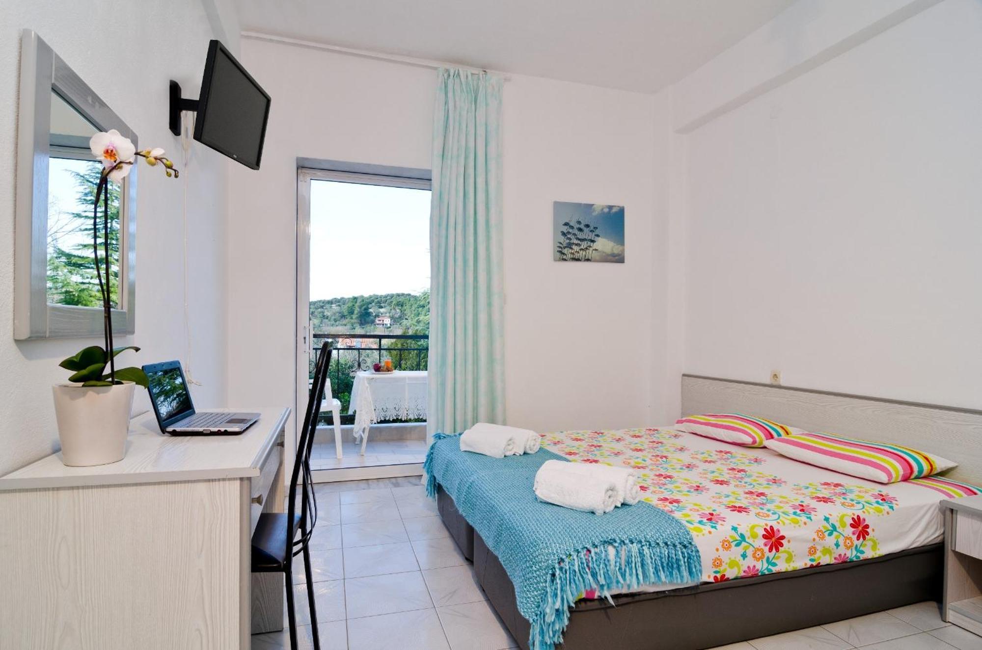 Villa Bianca Studios Poszídi Szoba fotó