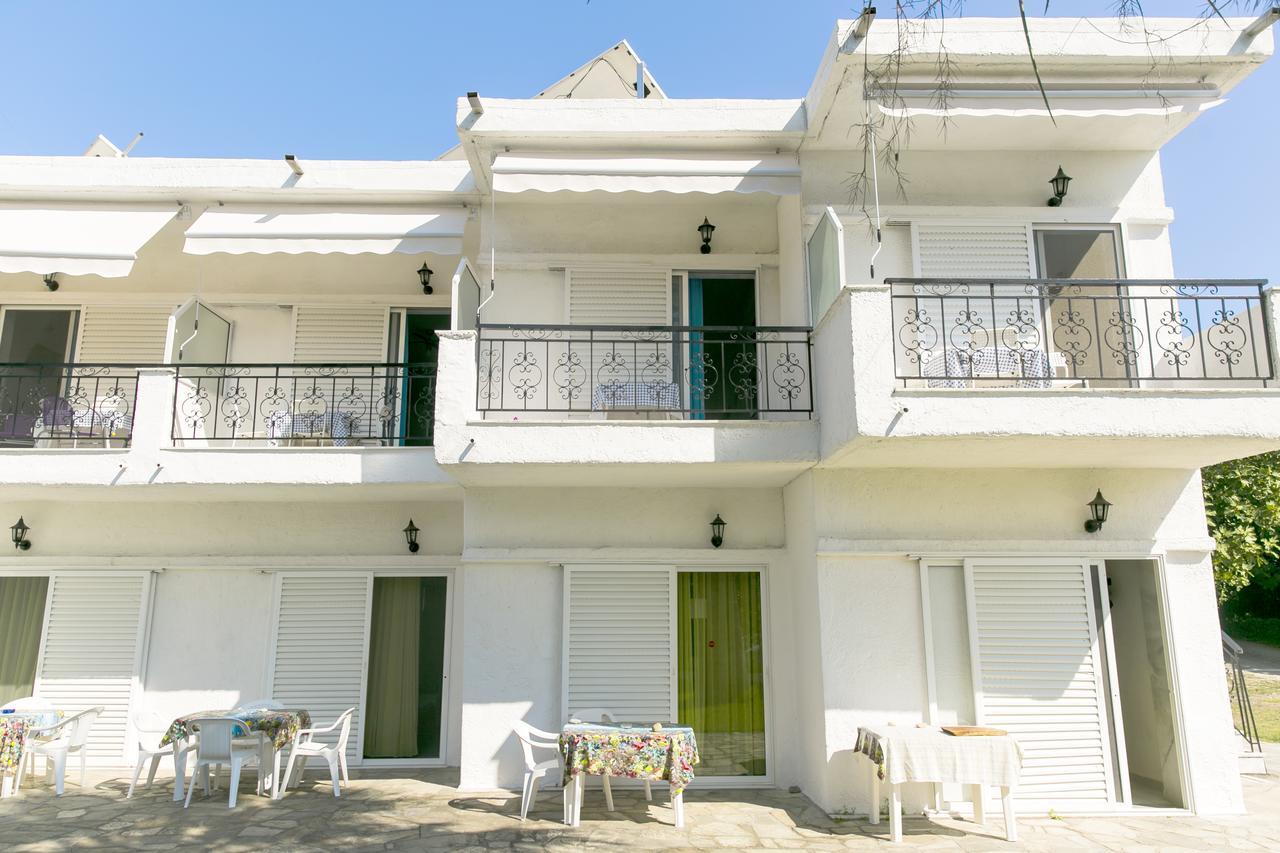 Villa Bianca Studios Poszídi Kültér fotó