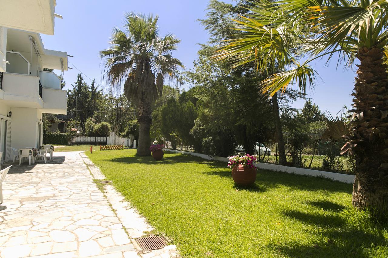 Villa Bianca Studios Poszídi Kültér fotó