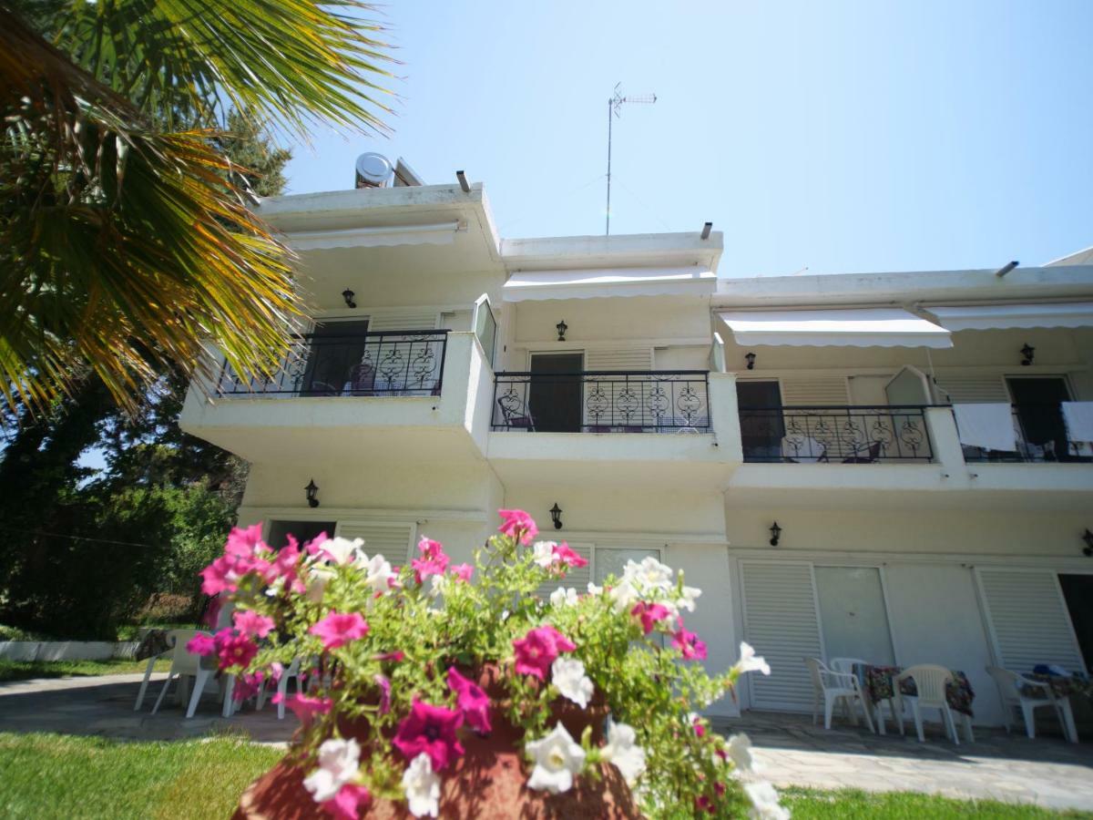 Villa Bianca Studios Poszídi Kültér fotó